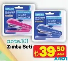 NOTE 101 ZIMBA SETİ NOTE 101 ZIMBA SETİ